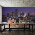 Sapphire Skyline Mural Wallpaper - room preview 05