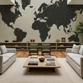 Kami Map I Mural Wallpaper - room preview 05