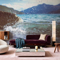 Glacial Lake Summer Mural Wallpaper - room preview 05