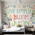 Wild Blooms V Mural Wallpaper - room preview 05