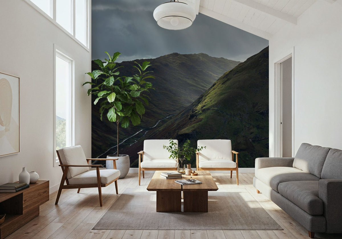 Valley Sunbreak Mural Wallpaper - room preview 05