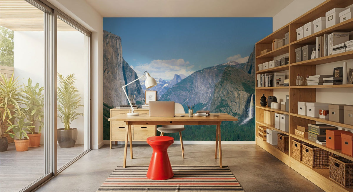 Yosemite Valley Mural Wallpaper - room preview 05