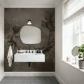 Transcendent Peony, Sage Mural Wallpaper - room preview 05