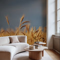 Golden Crop Field Mural Wallpaper - room preview 05