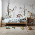 Woodland Friends Mural Wallpaper - room preview 05