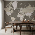 World Map - Earp Mural Wallpaper - room preview 05