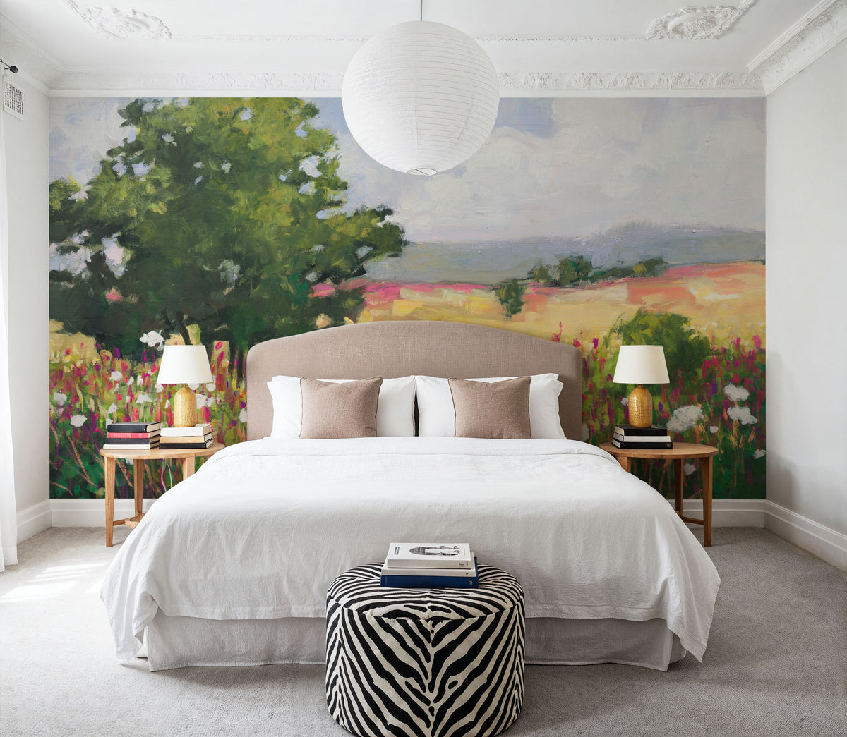 Blooming Horizon Mural Wallpaper - room preview 05