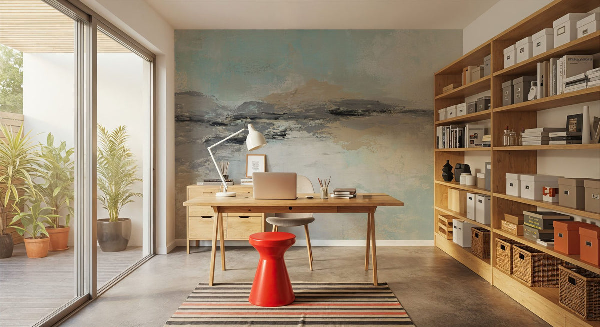 Gentle Coastline Mural Wallpaper - room preview 05