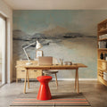 Gentle Coastline Mural Wallpaper - room preview 05