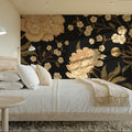 Vintage Peonies Mural Wallpaper - room preview 05