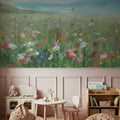 Field of Flowers Mural Wallpaper - room preview 05