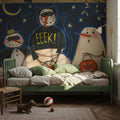 Seasonal Snowman X Mural Wallpaper - room preview 05