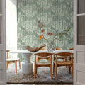 Palmera Luxe, French Green Mural Wallpaper - room preview 05