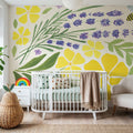 Lavender Garden III Mural Wallpaper - room preview 05