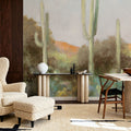 Sunrise Desert III Neutral Mural Wallpaper - room preview 05