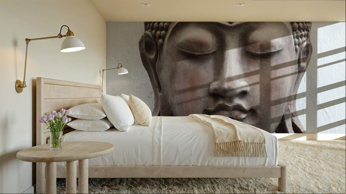 Beach Buddha Mural Wallpaper - room preview 05