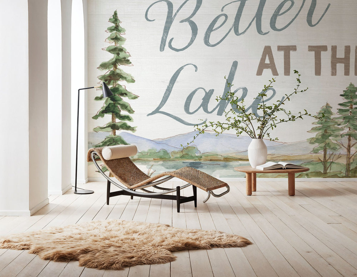 Lake Retreat VI Mural Wallpaper - room preview 05