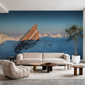 Peak Sunset Panorama Mural Wallpaper - room preview 05