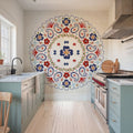 Festive Summer VII Light Mural Wallpaper - room preview 05