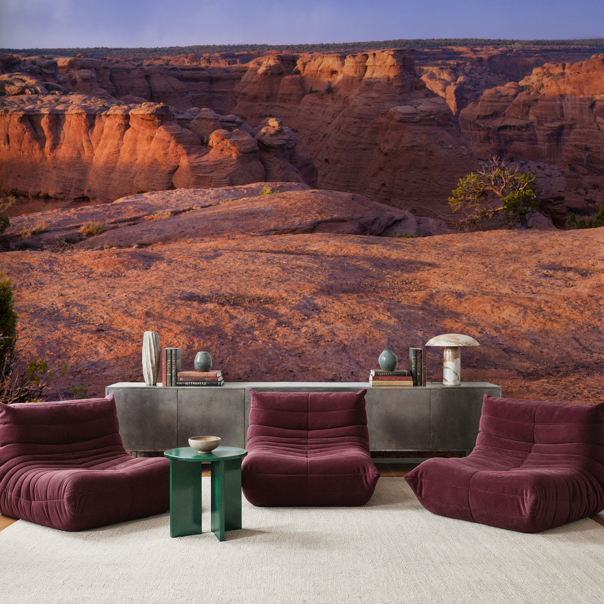 Vermilion Cliffs Mural Wallpaper - room preview 05