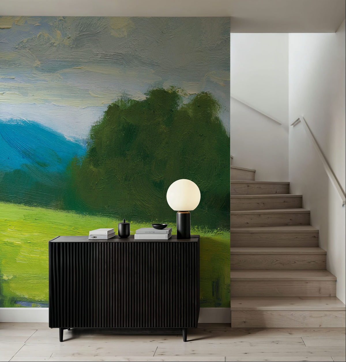 Summer in the Mountains Mural Wallpaper - room preview 05