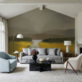 Fog and Golden Fields Mural Wallpaper - room preview 05
