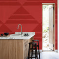 Seafood Ocean Red Mural Wallpaper - room preview 05