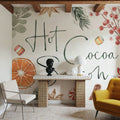 Winter Warmth VI Mural Wallpaper - room preview 05