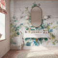 Eucalyptus I on Shiplap Mural Wallpaper - room preview 05