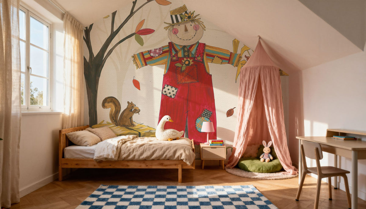 Woodland Harvest II Mural Wallpaper - room preview 05