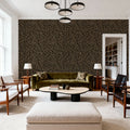 Leopard Fur Texture No.III Mural Wallpaper - room preview 05