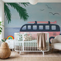 Sweet Surf Bus Mural Wallpaper - room preview 05