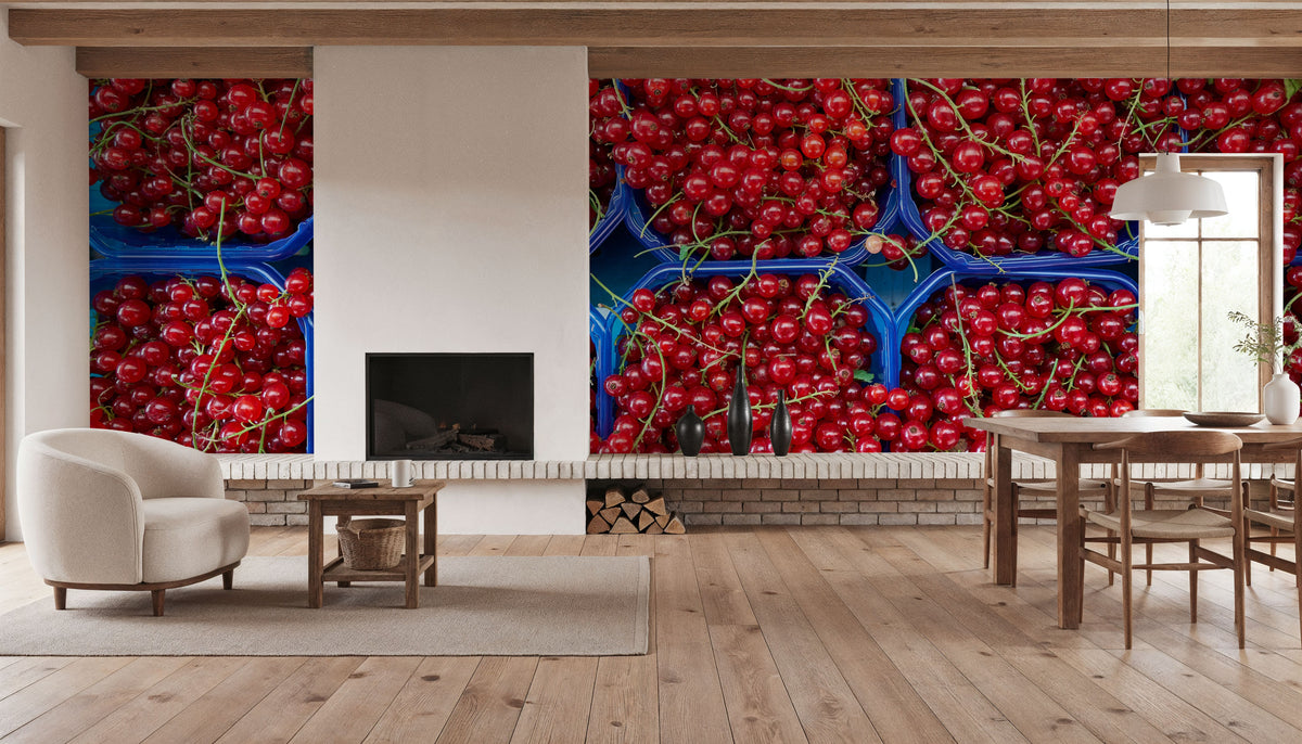 Berry Harvest Mural Wallpaper - room preview 05