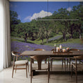 Purple Meadow Haven Mural Wallpaper - room preview 05