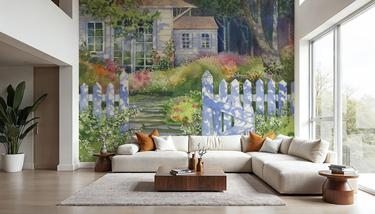 Welcome Mural Wallpaper - room preview 05