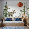Fir Forest Pals Mural Wallpaper - room preview 05
