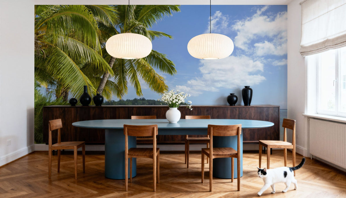 Moorea Beach Mural Wallpaper - room preview 05