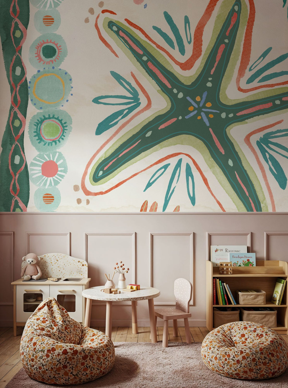 Coastline IV Mural Wallpaper - room preview 05