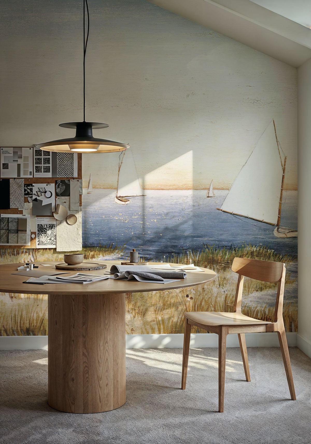 Harbor Sail Mural Wallpaper - room preview 05