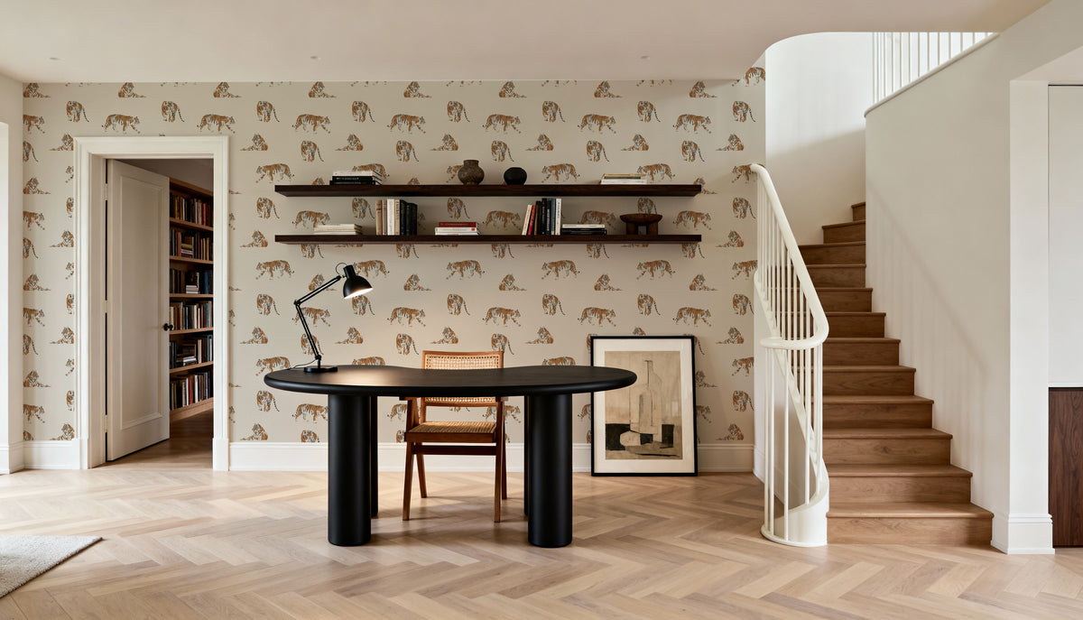 Tiger of Pench Mural Wallpaper - room preview 05
