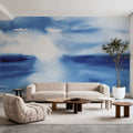 Ocean Blue Pt.3 Mural Wallpaper - room preview 05