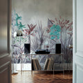 Field of Dreams Bright Blue Mural Wallpaper - room preview 05