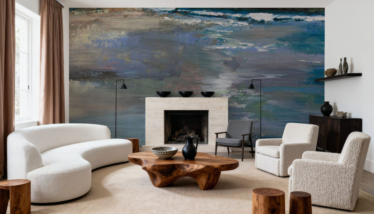 Beach Walk Mural Wallpaper - room preview 05