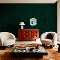 Teal Textures Mural Wallpaper - room preview 05