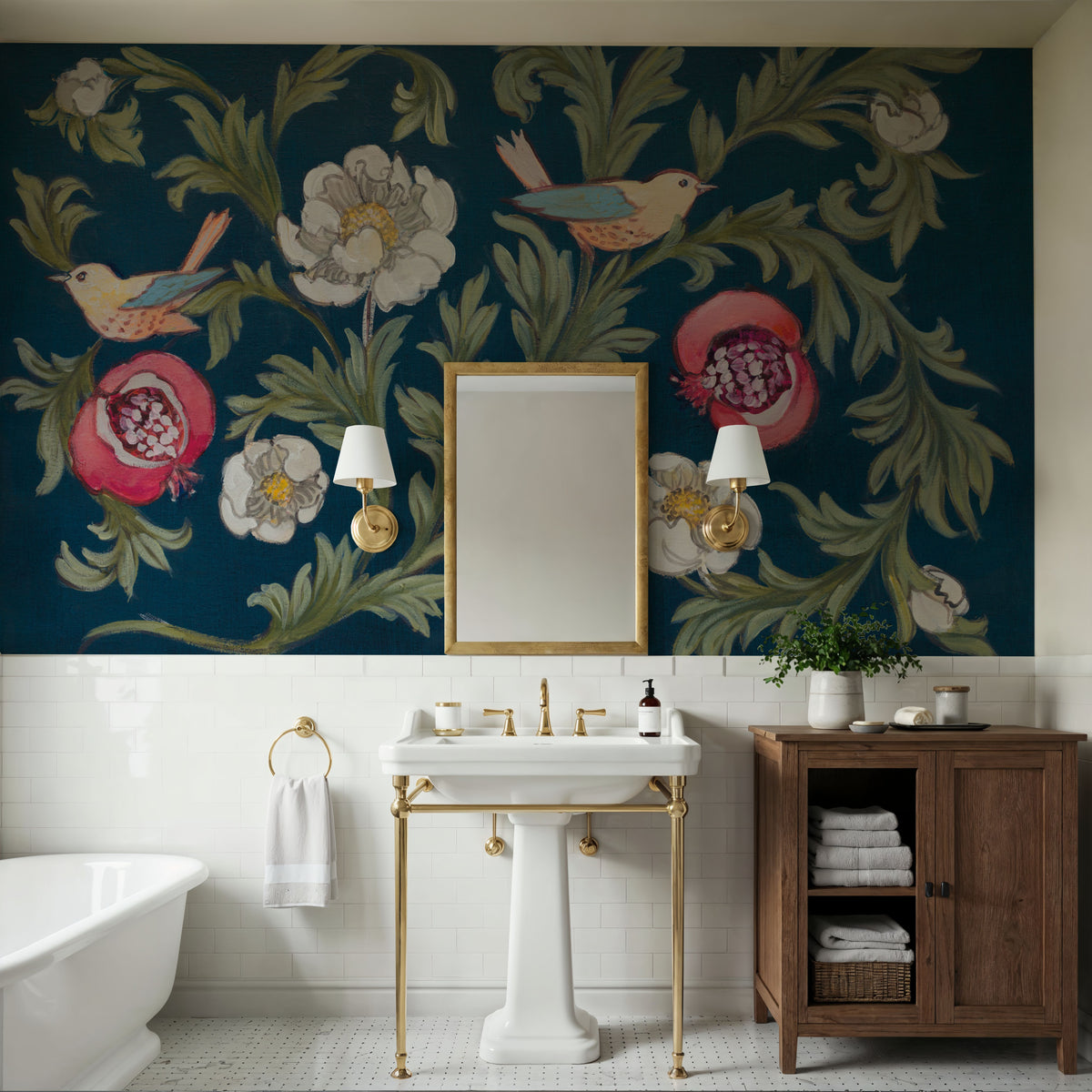 Natures Tapestry II Mural Wallpaper - room preview 05