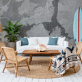 Lake Mead Grey Mural Wallpaper - room preview 05