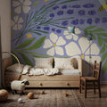 Lavender Garden III Purple Mural Wallpaper - room preview 05