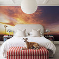 Sunset Solitude Mural Wallpaper - room preview 05
