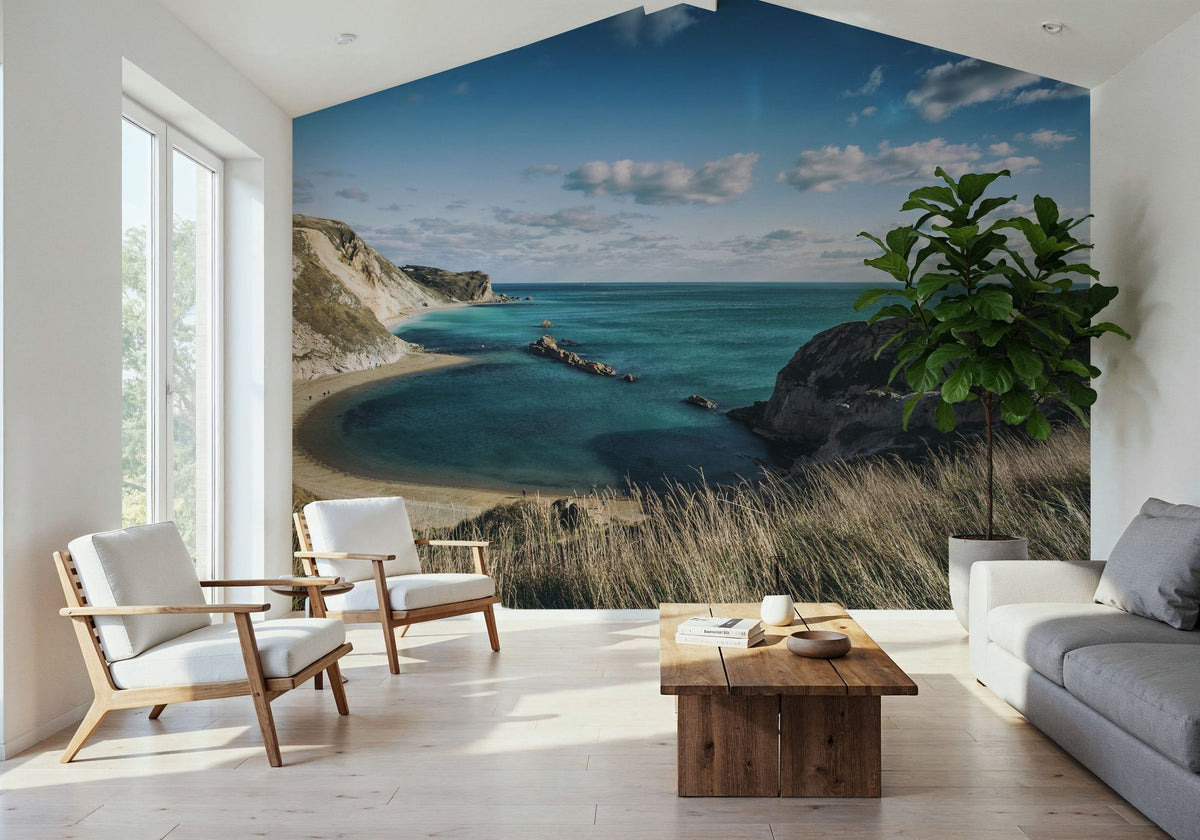 Shoreline Bay Mural Wallpaper - room preview 05