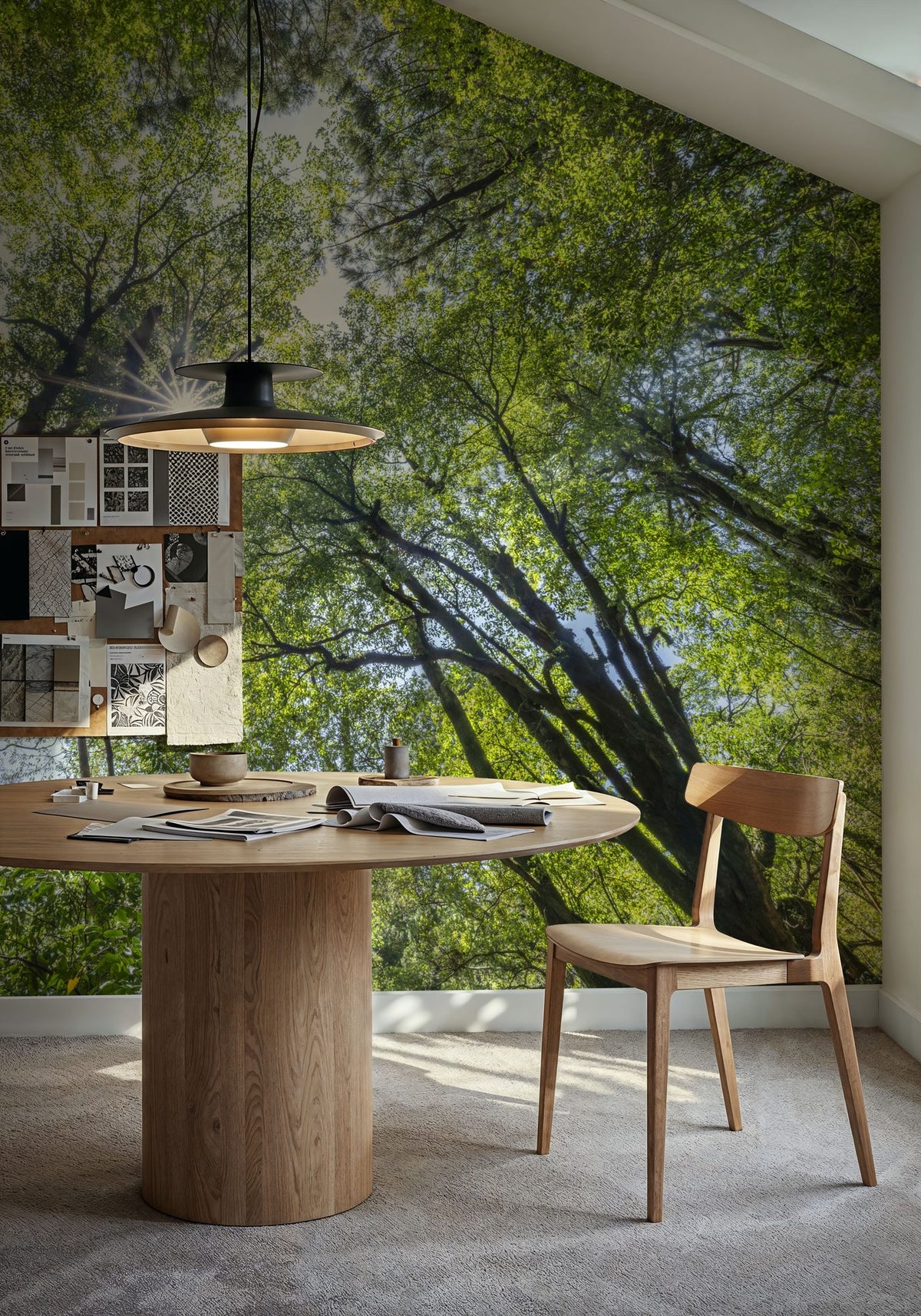 Unsuikyo Treetops Mural Wallpaper - room preview 05